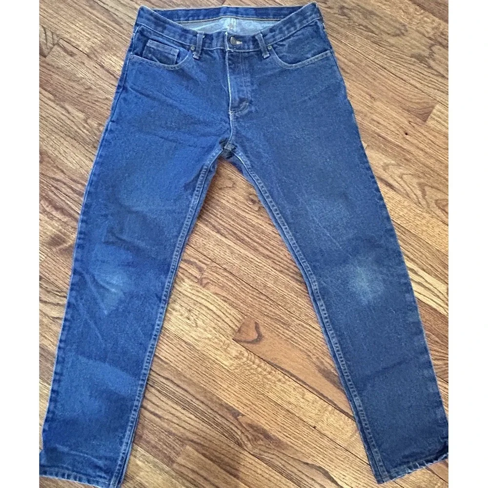 Dearborn Denim Jeans Men's Chicago 100% Cotton Tailored Fit Stone Wash 33